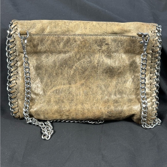 Michael Kors Vintage Tan Leather Chelsea Medium Messenger bag - Great Condition - Picture 4 of 16